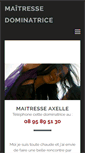 Mobile Screenshot of maitresse-dominatrice.com